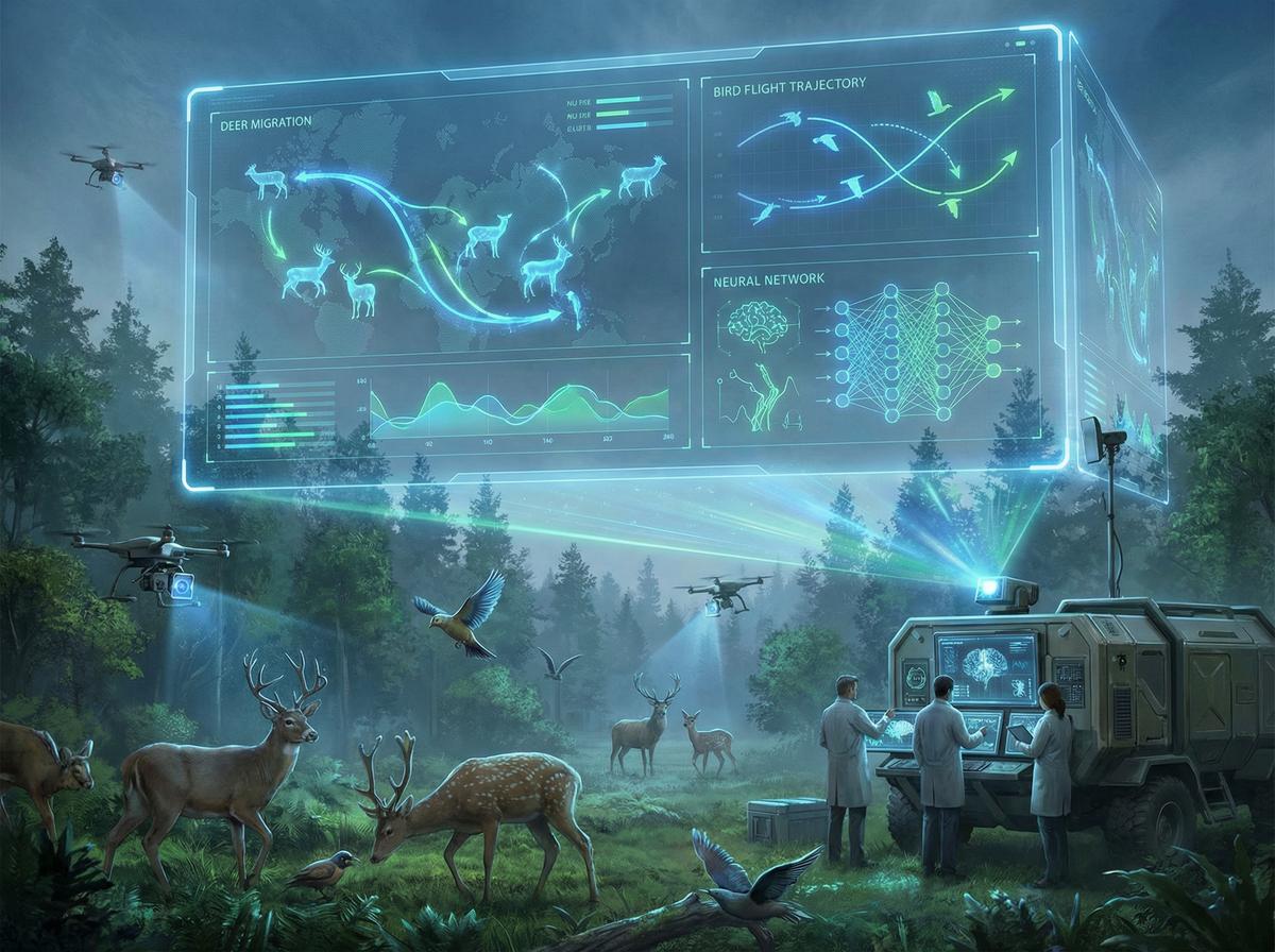 网红主播AI动物视频分析